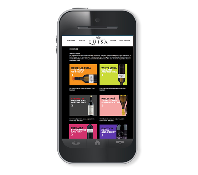 luisa web smartphone